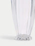 Marks & Spencer "Scallop Tapered Glass Vase"